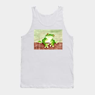 Power animal frog Tank Top